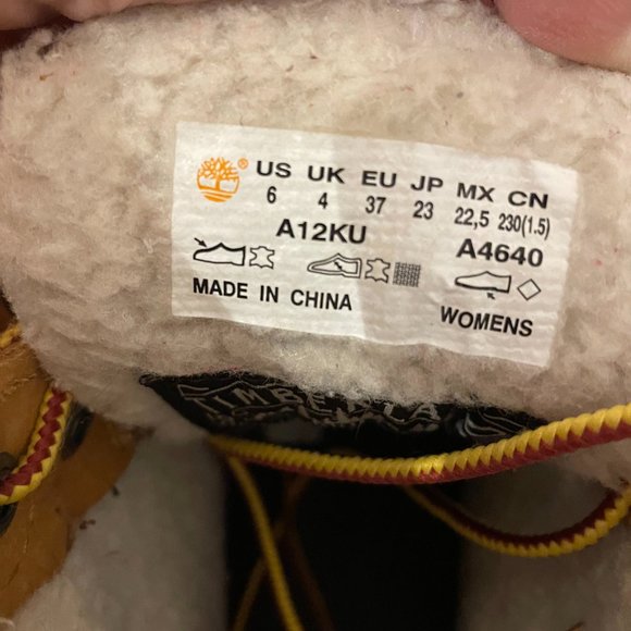 Women's Timberland Premium Boots Size 6 - Picture 4 of 5